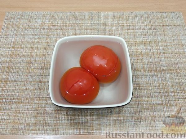 Макароны с беконом в томатном соусе